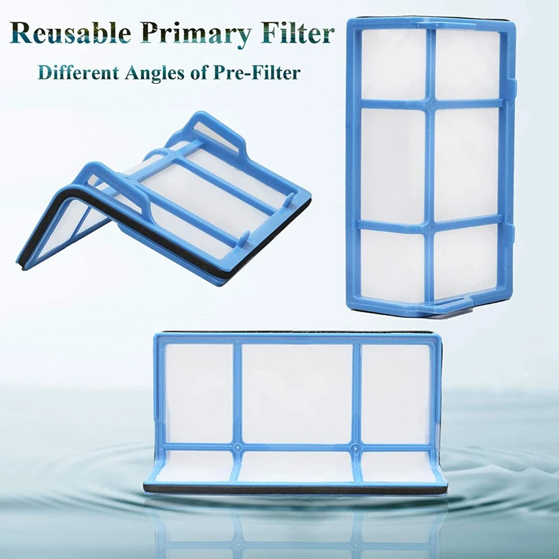 قطع غيار لـ ILIFE V3 V3S V5 V5S V5S Pro مجموعة ملحقات المكنسة الكهربائية الروبوتية مع فرشاة جانبية فلتر Hepa #6