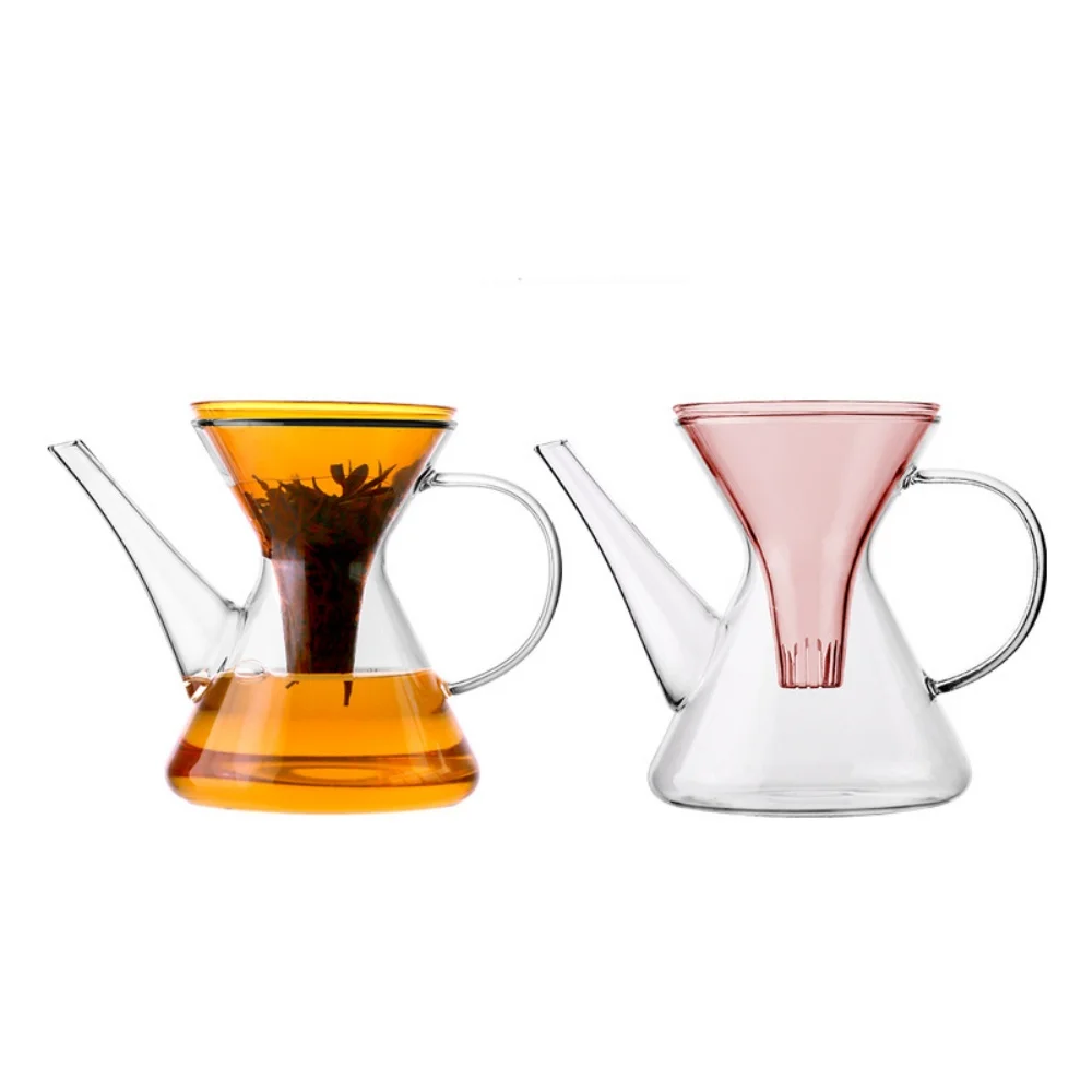 

Glass Teapot with Infuser, Heat Resistent Borosilicate Glass, Tea Pot with Infuser for Loose Tea 300ML