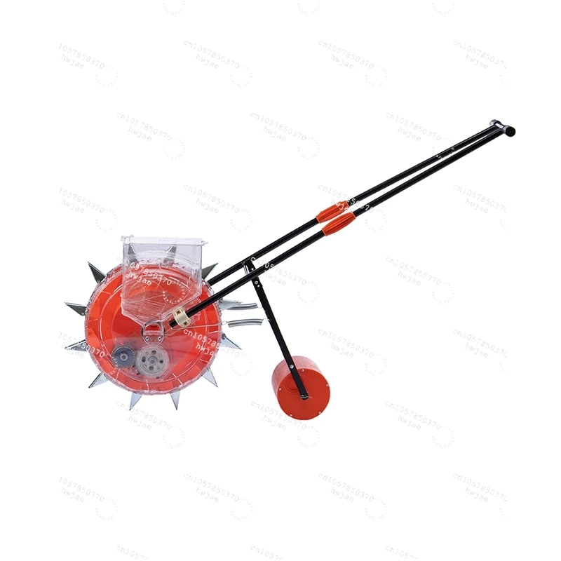 Agricultural Hand-Push Garden Roller Seeding Push Helper Manual Seeders Fertilizer Applicator