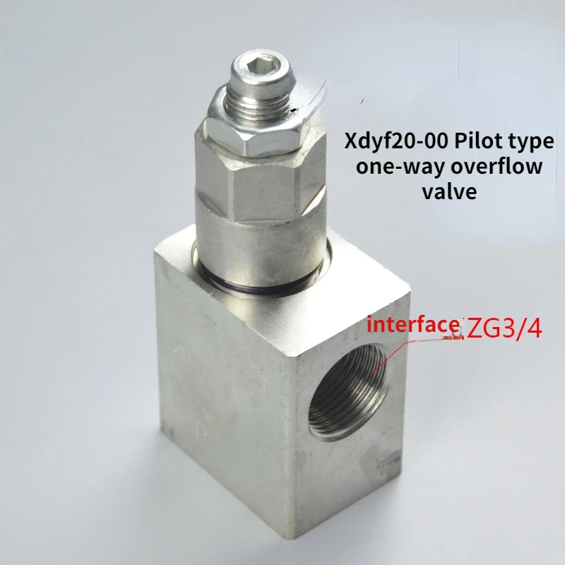 

XDYF20-00 Pilot-operated One-way Overflow Valve Domestic Excavator Breaker Accessories