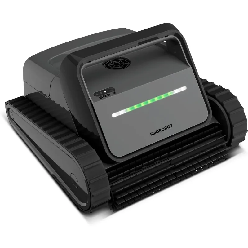 

SMOROBOT Cordless Pool Robot Vacuum for Inground Pools up to 2500 Sq.ft – Dual Filtration, Weekly Timer, Ultra-Powerful Suction,