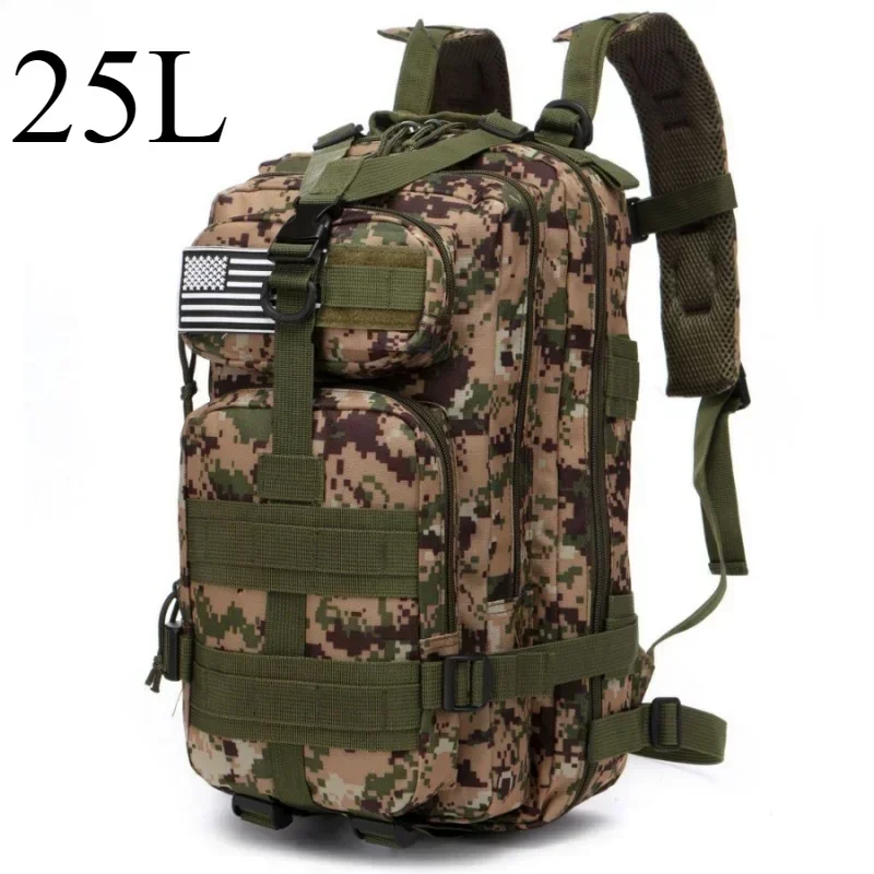 25L/50L Tactische Rugzak Molle Tas Outdoor Zakken Rugzak voor Wandelen Camping Trekking Jacht Vissen GYM Tassen Rugzakken