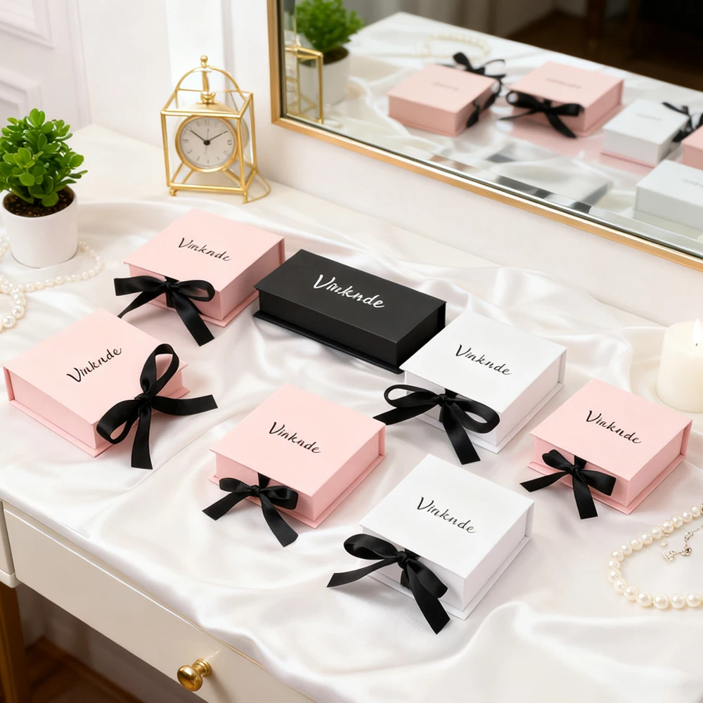 النساء السيدات الساعات والمجوهرات الفاخرة سوار صناديق التعبئة والتغليف شعار شخصي 50 قطعة حلقات القرط قلادة المنظم حالة السائبة