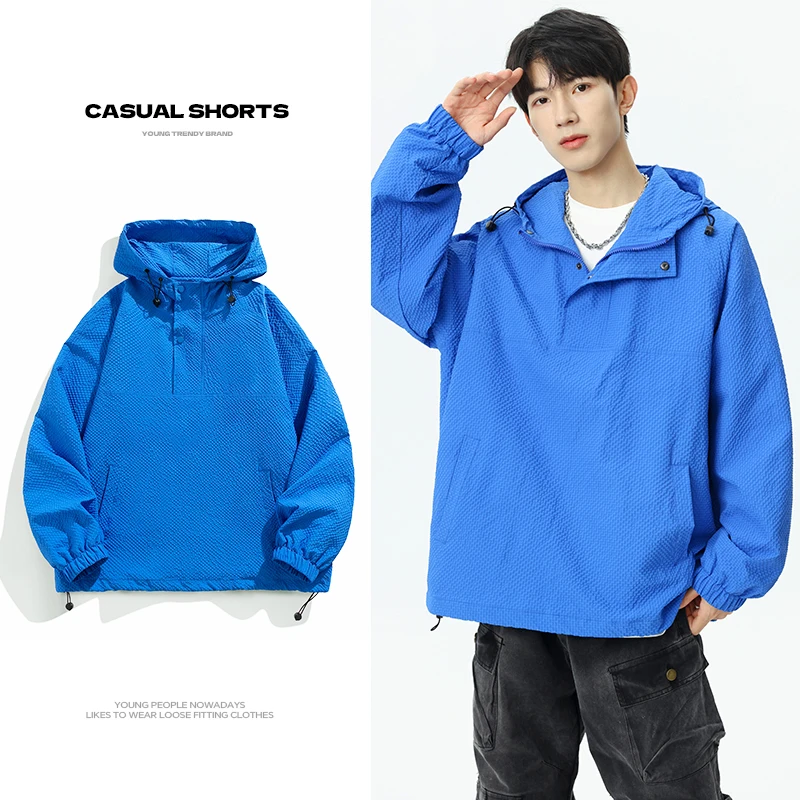

Loose Fit Couple Hooded Jaet Outdoor Sports Casual Spring 2025 Polyester Fiber HE Brand Pure E-commerce Jaet