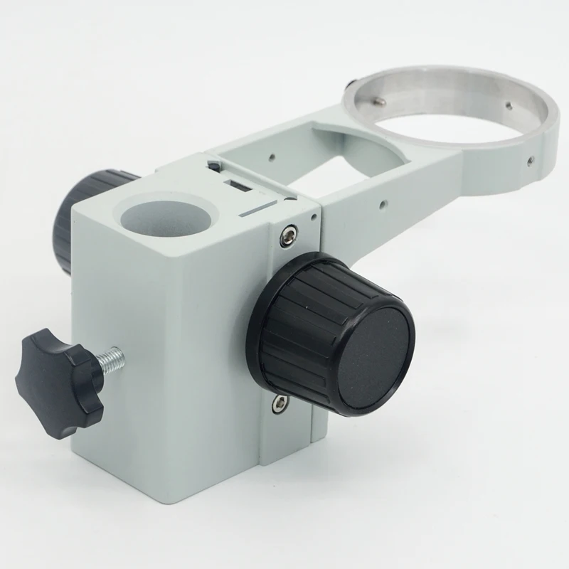Stereo Zoom Microscope Super Big Solid Pillar Base With COARSE AND FINE FOCUS ARM 76mm