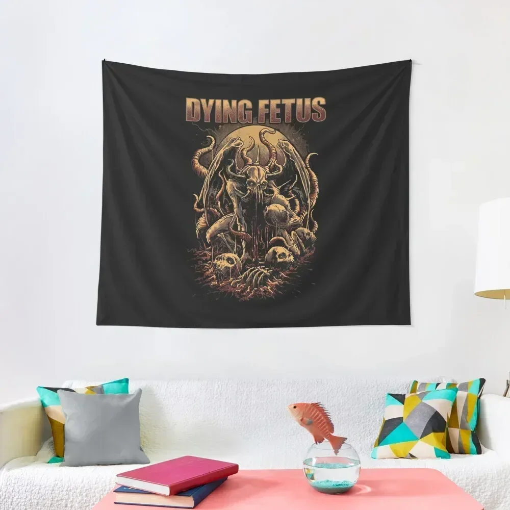 DYING FETUS MUSIC ARTWORK Tapestry Room Decor Cute Nordic Home Decor Aesthetic Room Decor Tapestry