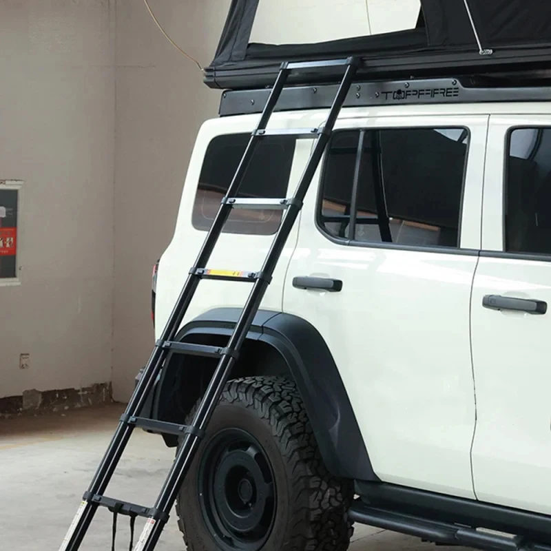 Hot Selling HOTO Rise RTT Car Rooftop Tent Clamshell Aluminum Hardshell - 4 Person Heavy   High Quality
