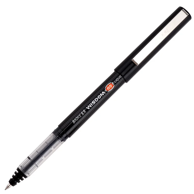 Baoke bk117 0,5mm flüssiger roller stift glatter büro pen 12 stücke