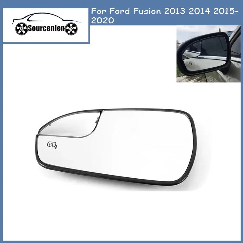 

Стекло зеркала заднего вида с подогревом для Ford Fusion 2013 2014 2015-2020 DS7Z17K707F DS7Z17K707B Автомобильные аксессуары