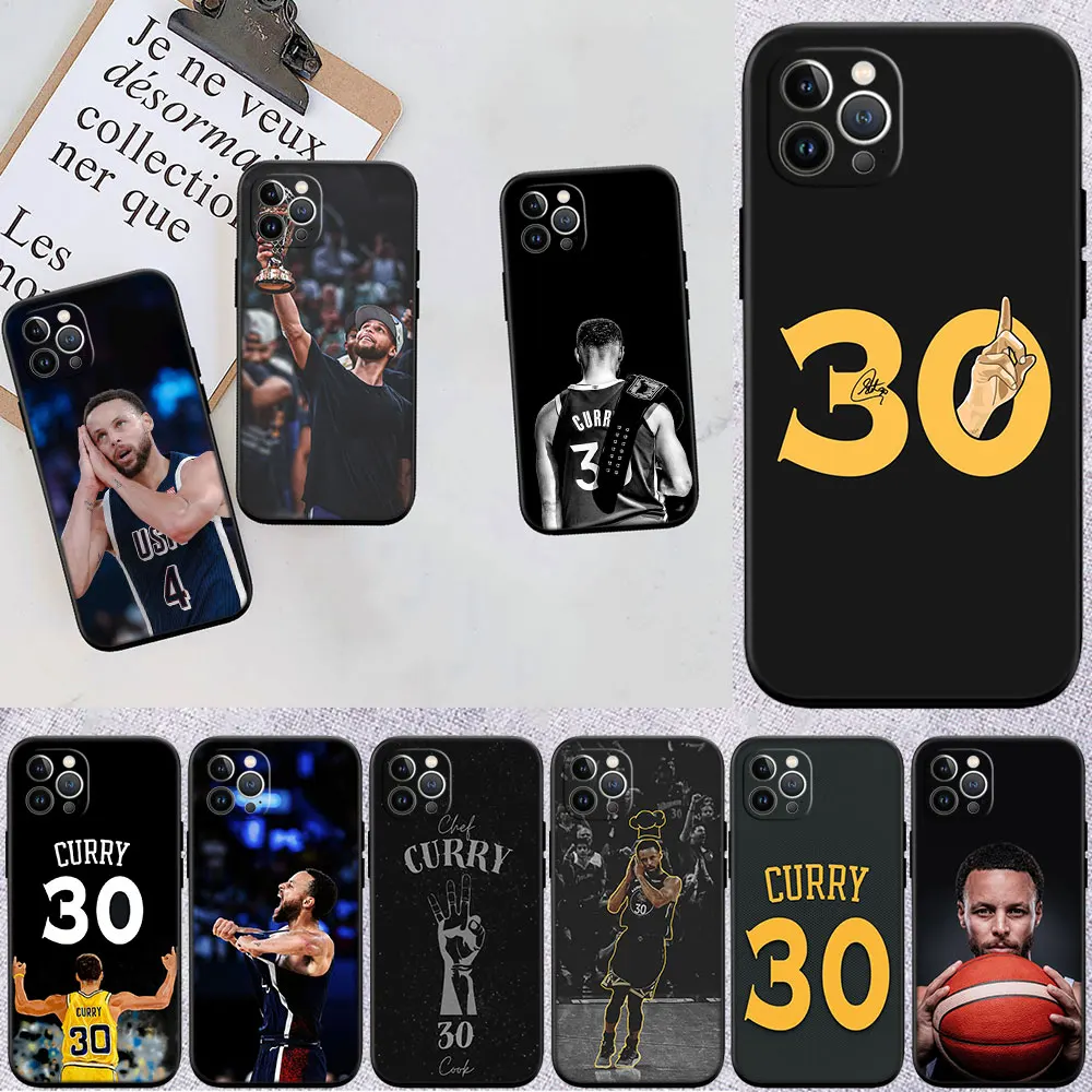 Étui de protection BF23 C-Curry Basketball Star pour Samsung M06 M15 M16 M35 M55 M56 A36 A42 A50 A50S A51 A52 A32 A33 A05 A05S A06 A16 A20