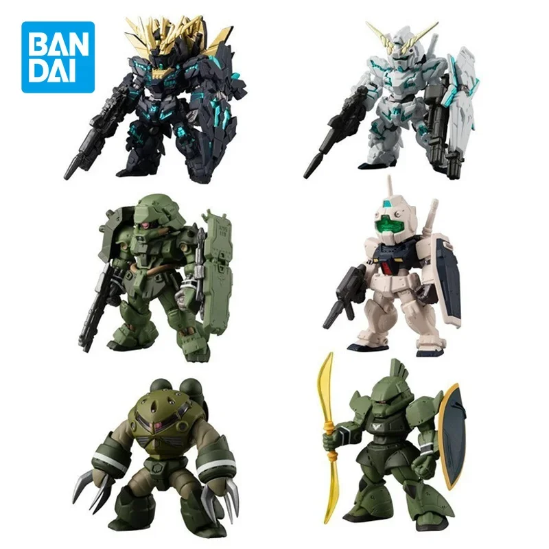 Bandai Candy Toy FW Gundam Converge UC Special Anthology Unicorn Gundam Banshee Anime Action Figures Assembled Model Toys Gifts