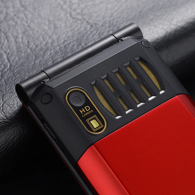 YEEMI K21+ LTE 4G Flip Mobile Phone 2.4'' Screen 1100mAh Large Button Loud Voice For Elderly Cellphone MP3 MP4 SOS LED Light