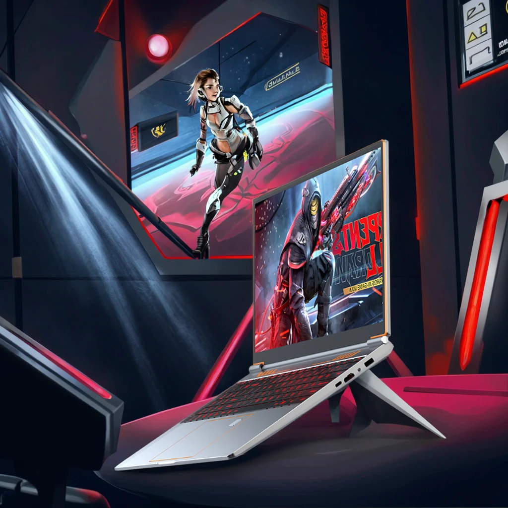 

Игровой ноутбук I7 16 ГБ + 1 ТБ Windows 11 Pro, бизнес-ноутбук, разблокировка отпечатков пальцев, портативный игровой ноутбук Ordinateur