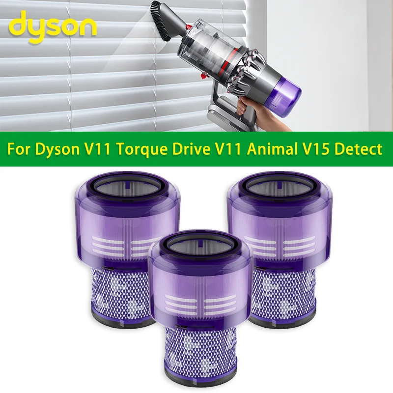 

For Dyson V11 Torque Drive V11 Animal V15 Detect SV14 Cordless Vacuum Compare to Part 970013-02 HEPA Filter Replacement Parts