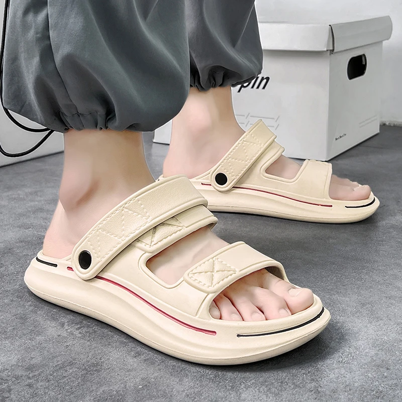 Explosive Style Mens Sandals New Fashion Personality Trendy All-match Breathable Beach Shoe Designed Suitable Indoor And Outdoor