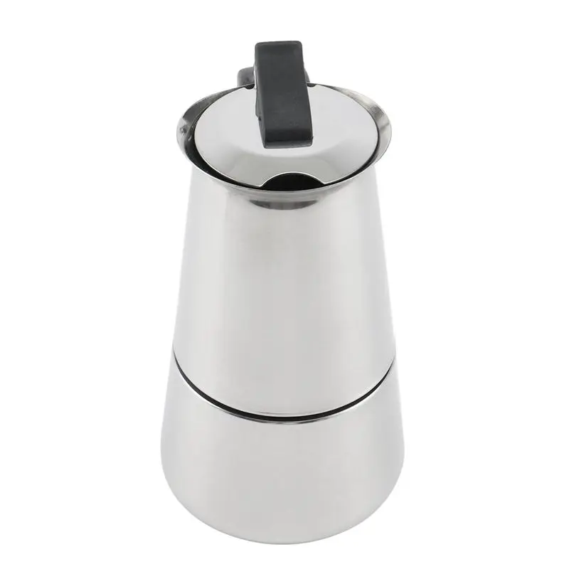 LLCS-2X Moka Coffee Pot Espresso Latte Percolator Stove Coffee Maker Espresso Pot Italian Coffee Machine 100Ml
