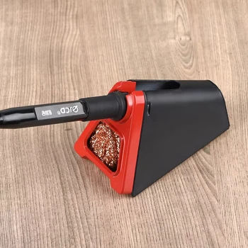 JCD 820 سبائك الألومنيوم سبيكة لحام كهربائي حامل حامل مع لحام تنظيف الكرة النحاسية سلامة درجة الحرارة العالية