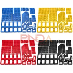 120PCS Parti tecniche fai da te 6 colori Liftarm Mattoni da costruzione spessi Blocchi Set di accessori Braccio Fascio Meccanico