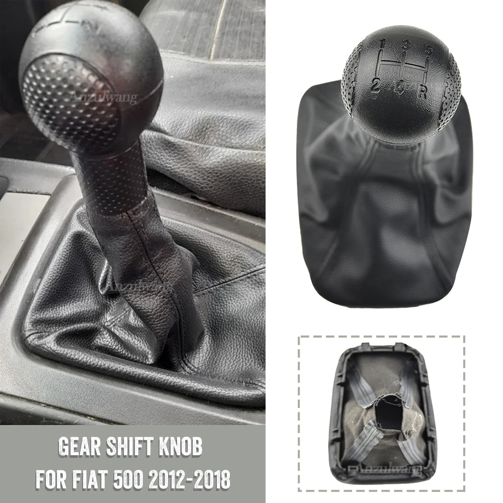 Black ABS Gear Shift Knob Lever Change Gearbox Shift Cover For Chevrolet Chevy Sail 2009-2014 Manual Selector Car Accessories