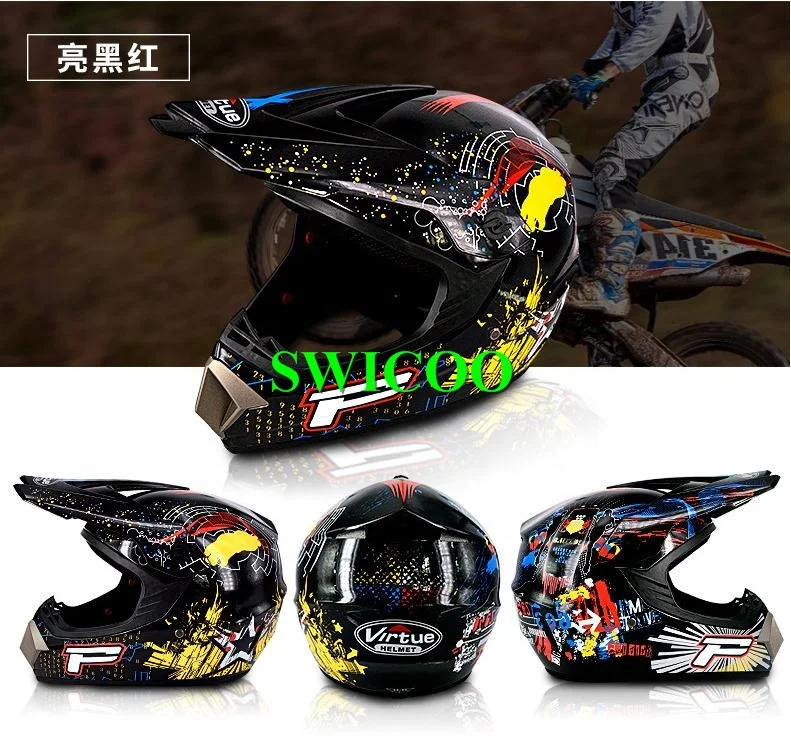 Safety Motocross Motorbike Helmets Electric Car Go-Kart Helmet for Children with Free Gifts