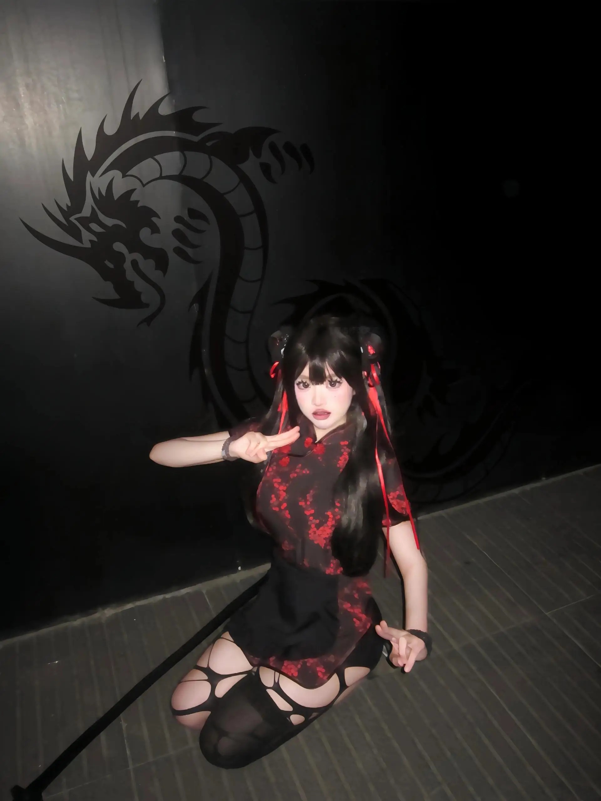 ชุดคอสเพลย์สไตล์จีนใหม่ ชุดนักเรียน ชุดแม่บ้าน ชุดกระโปรง