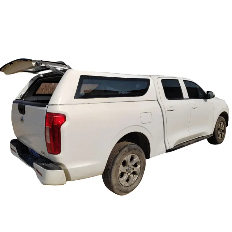 

Завод OEM продает напрямую пикап с жестким верхом, стальной белый навес для пикапа Hilux