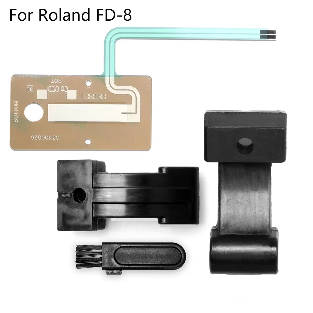 Sheet Sensor Pedal Rubber Actuator For Roland FD-8 Drum Hi Hat Pedal Rubber Part Circuit TD4 9 11 15 17 Inductive Switch