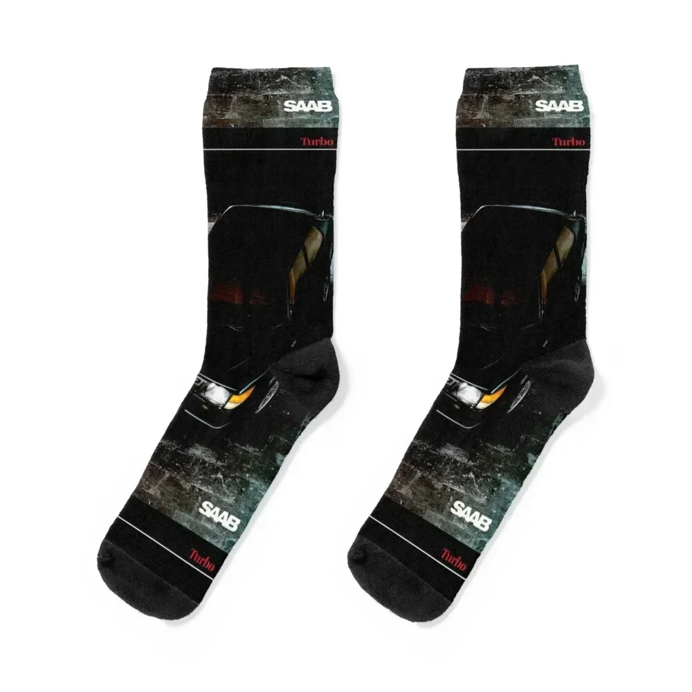 

SAAB 900 TURBO BROCHURE Socks luxe Non-slip hip hop Socks Ladies Men's