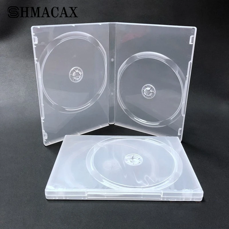 2024 CD Game Case Cover scatola protettiva per PS2 PS3 Game Disk Holder CD DVD Discs Storage Box accessori fai da te