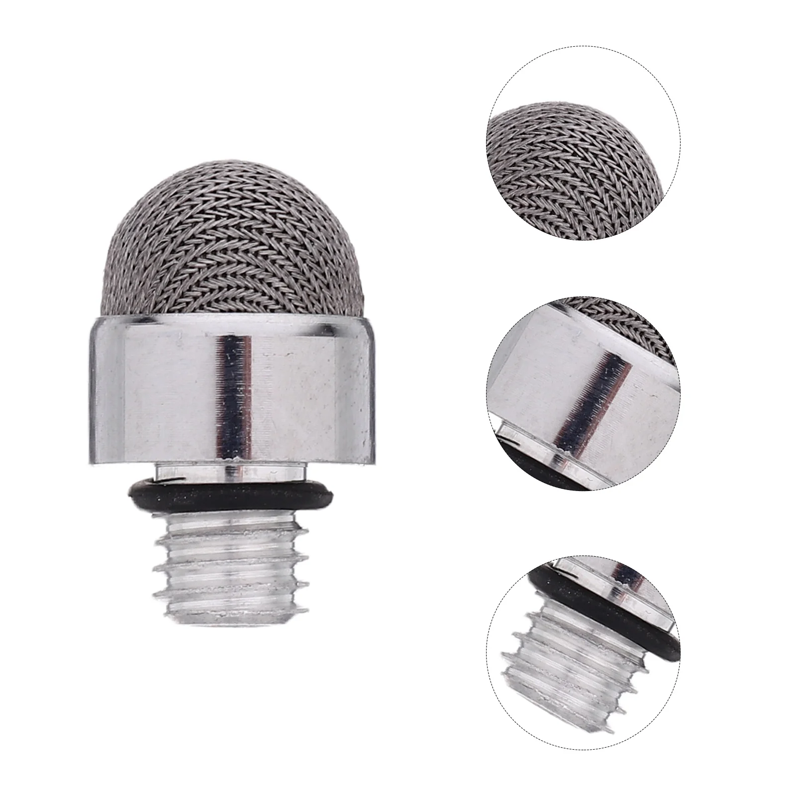 

5Pcs Stylus Pen Tips Replacement Capacitive Mesh Conductive External Thread High Precision Replacement Nibs for Touch Screens