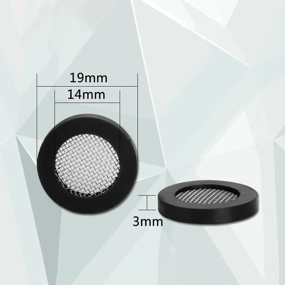 Joint de filtre pour tuyau d'arrosage, nettoyeur haute pression, filtre d'admission, écran, outils de jardinage, accessoires de machine à laver, 5 pièces