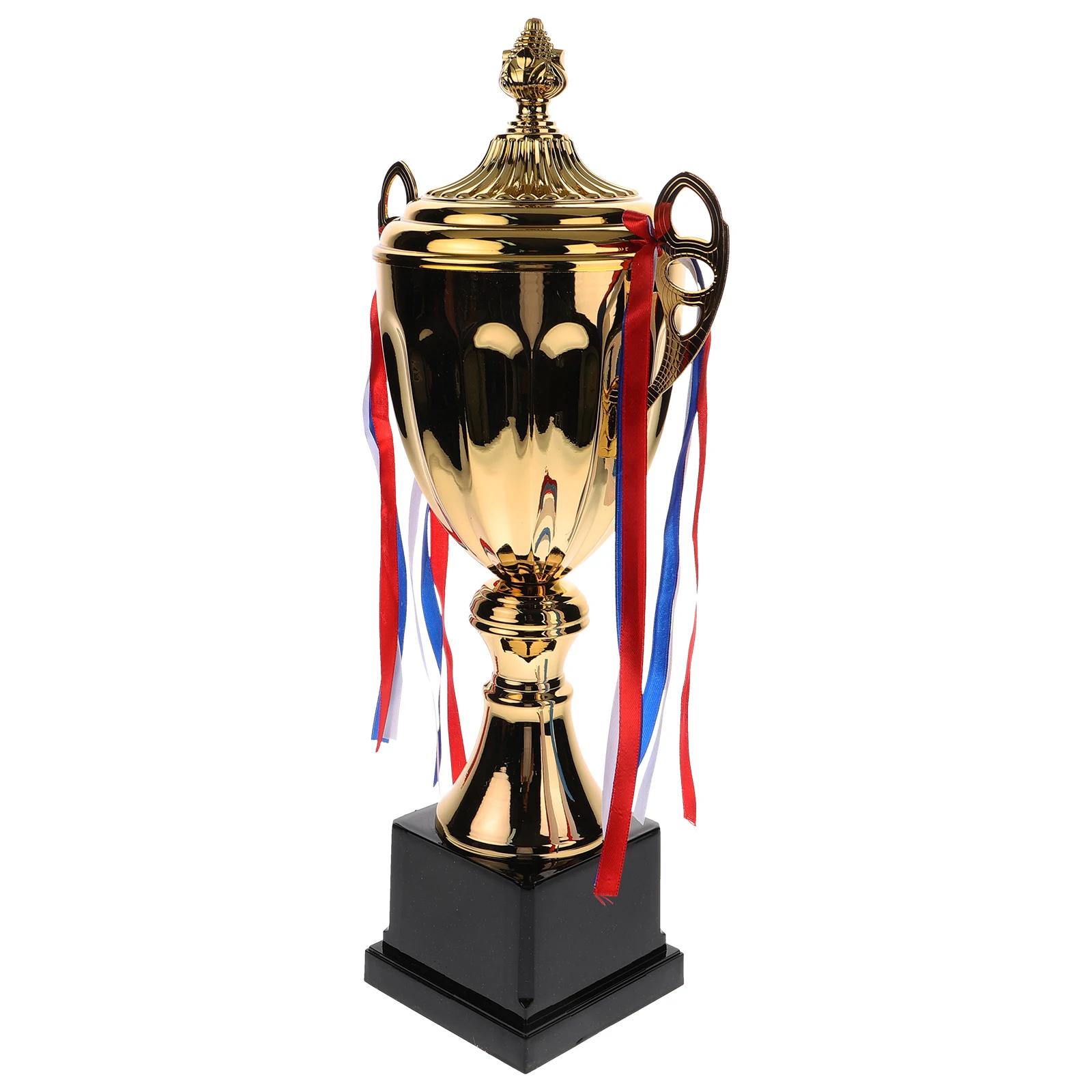 1Pcs Champion Trophy Metal Golden Cup Base Durable Sports Award for Competition Ceremony Basketball Game Sports