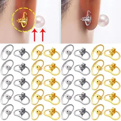 DIY Anti Loss Earring Puller Anti Sagging Ear Stud Support Accessories Fixed Earrings Lifter Lightweight Sturdy Jewelry Findings