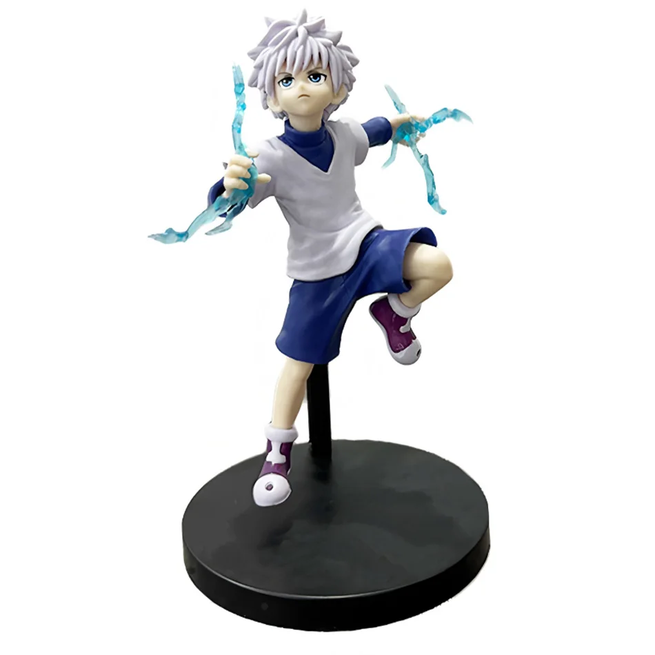 Anime Hunter x Hunter GON·FREECSS Killua Chrollo Lucilfer Anime Figure Hisoka Zoldyck Kurapika PVC Cartoon Model Toy Gift view 3