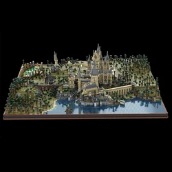 14880pcs Moc Customize Hogwarts Castle-The Definitive Version Modular Building Blocks Creative Assembly Bricks Toys Kids Gifts