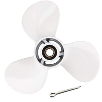 For Yamaha 20Hp 25Hp 9 7/8X10 1/2 Outboard Propeller Boat Motor 20 25 30 Screw 3 Blade 10 Spline Engine Part