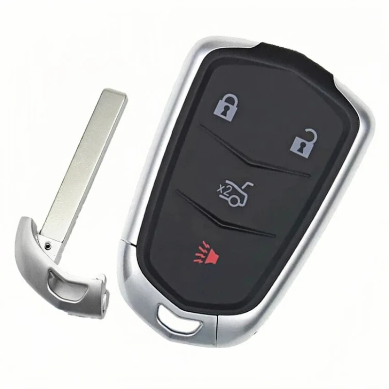 3+1 Buttons Keyless Remote Car Key 315Mhz FCC ID: HYQ2AB/433Mhz FCC ID: HYQ2EB ID46 NCF2951E Chip For Cadillac ATS CTS XTS