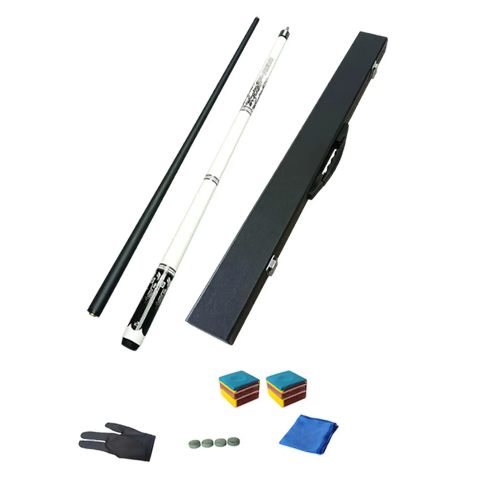 

Travel-Friendly Pool Cue Set with 145cm Length and 1.3cm Tip
