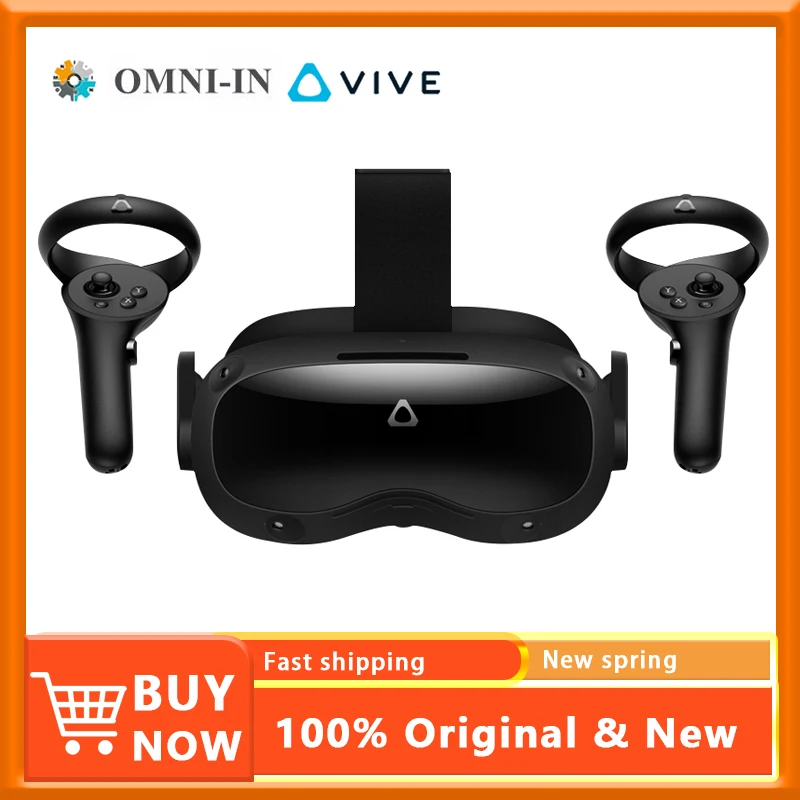 

Htc Vive Focus3 Smart Vr Glasses Movie Somatosensory Machine 3d Head Steam Game Virtual Reality Headset