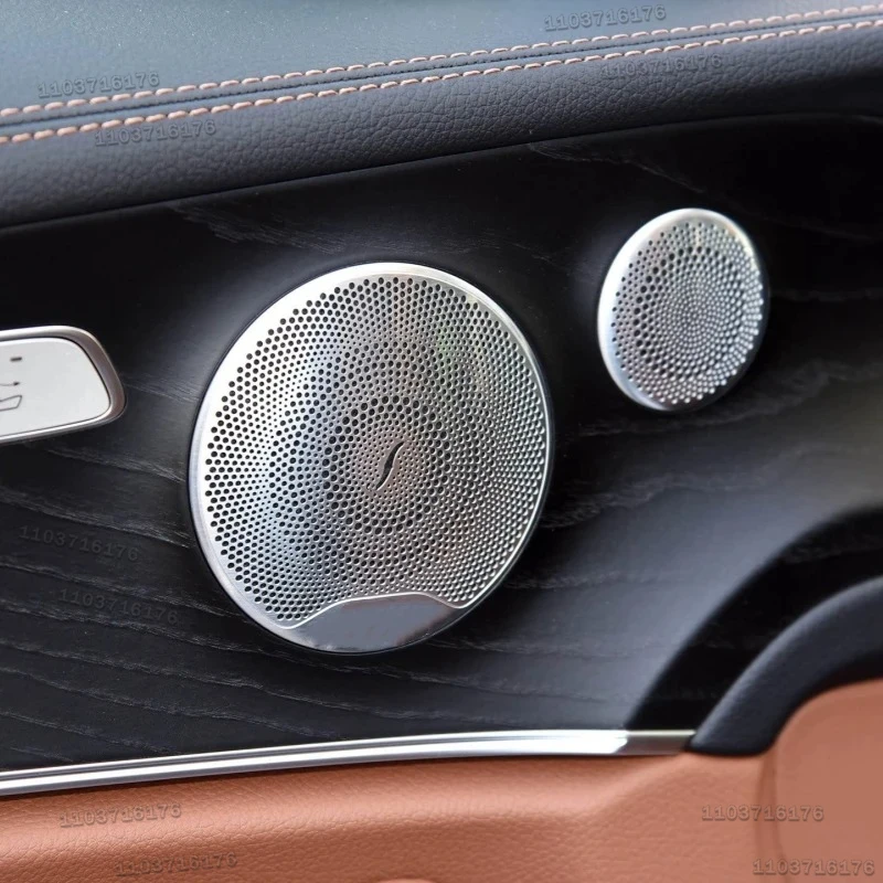 For Mercedes Benz E Class Coupe C238 W238 2017 2018-2021 2022 Front Rear Door Audio Speaker Cover Trim Car Inner Car Styling
