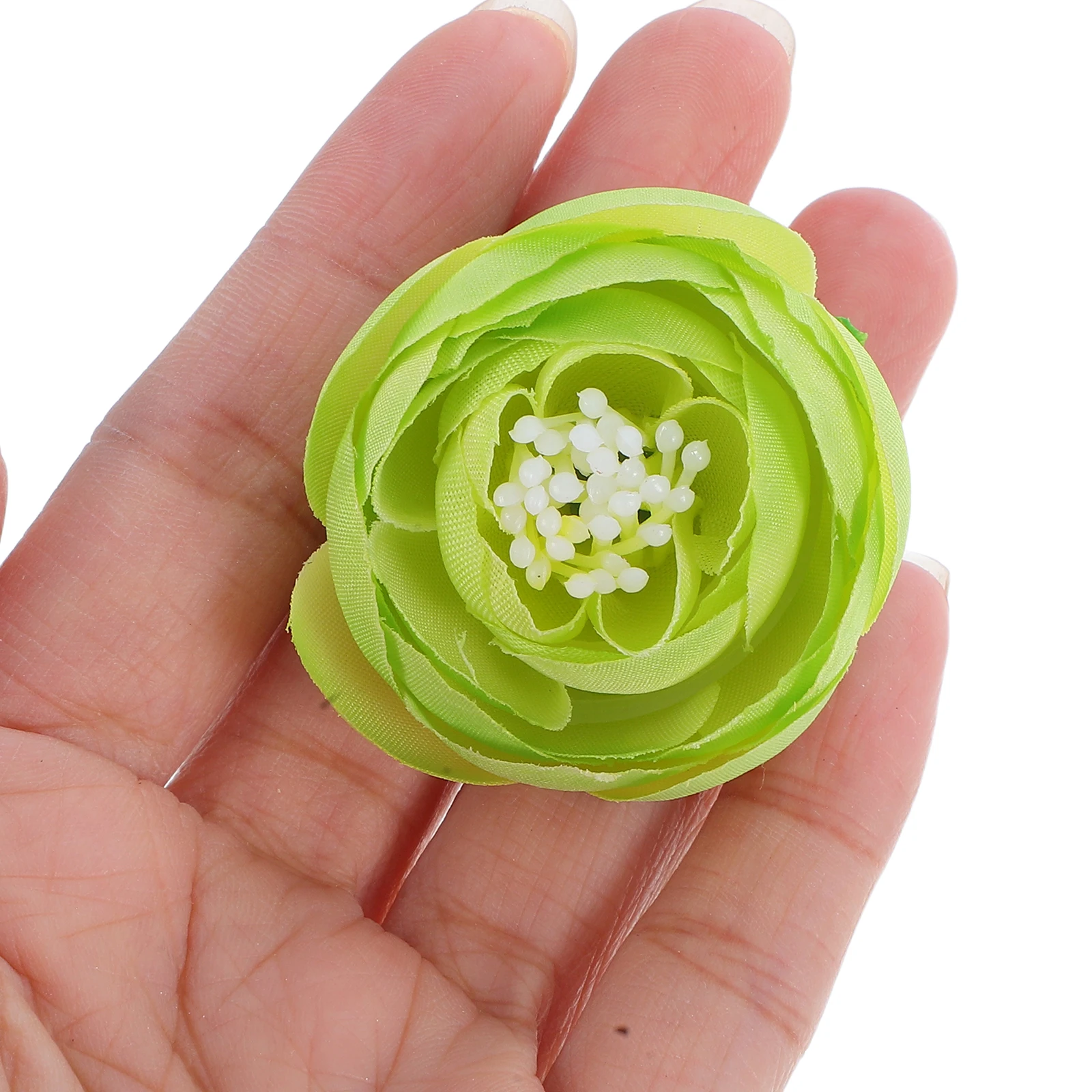 

20pcs Artificial Flower Heads Craft Faux Decorative Mini Daisy Flowers for DIY Hair Accessories Wedding Party Home Garden