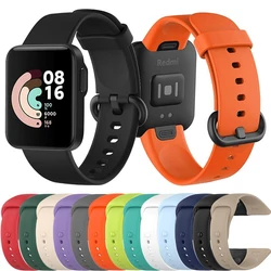 Silicone Band For Redmi Watch 3 Active Lite Strap Replacement Watchband Bracelet For Xiaomi Mi Watch Lite with Screen Protector