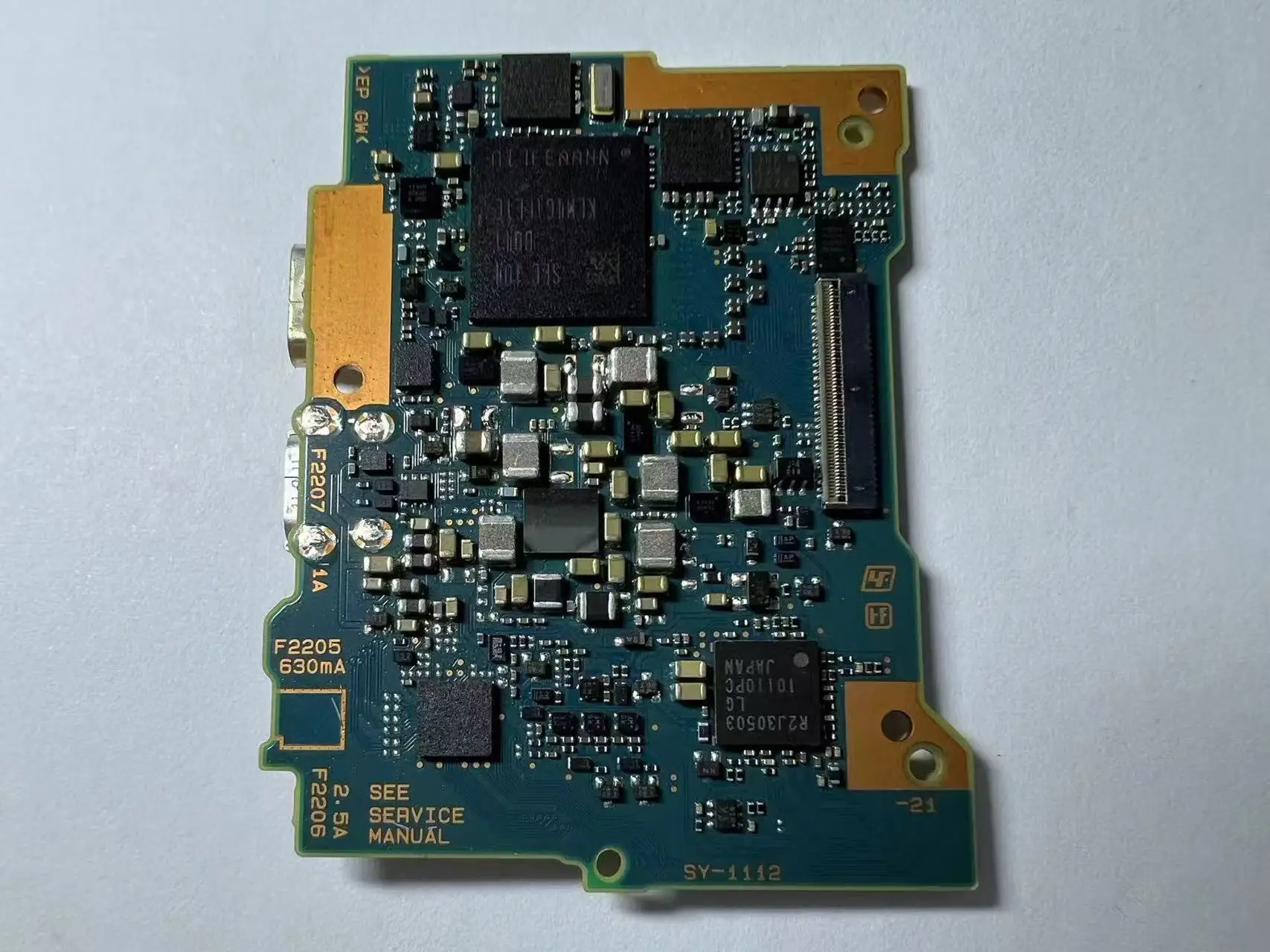 Para SONY ZV-1 placa principal placa-mãe PCB para peça de reparo para câmera