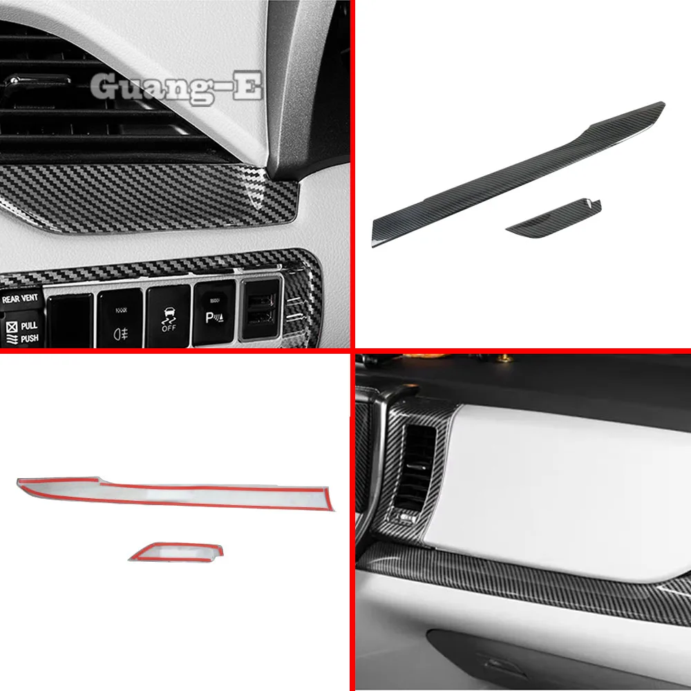 

Car Sticker Inner Console Control Navigation Air-Condition Trim Frame Instrument For Toyota Sienna 2015 2016 2017 2018 2019 2020