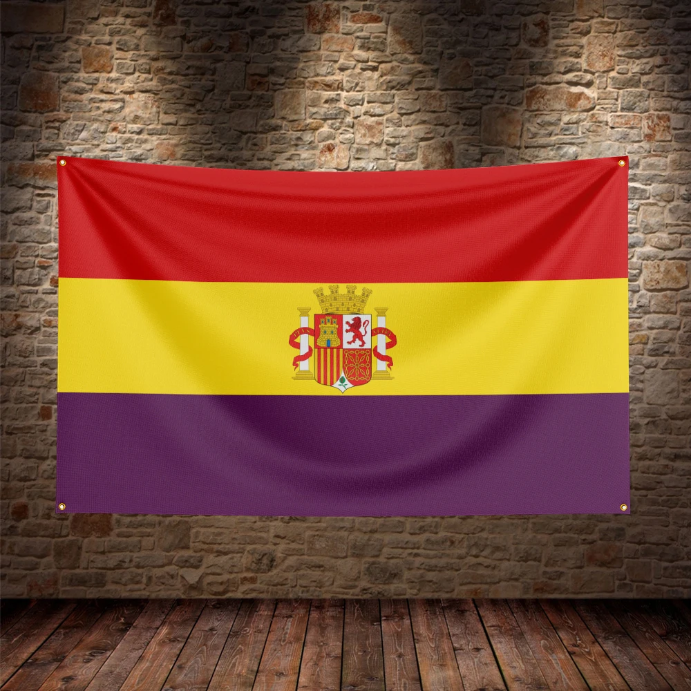 Flag of the Second Spanish Republic For Decor