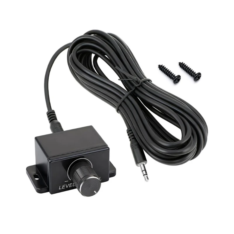 AUX Volumes Regulator Knob Audios Controller Knob 5m Cable Easy Installation