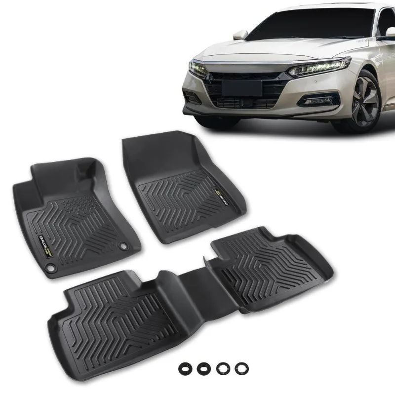 

Fit For 2018-2022 Honda Accord Sedan 3D Floor Mats Waterproof TPE Liners United States