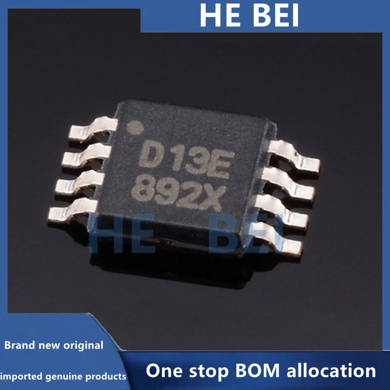 New Original DAC7513E DAC7513 Silkscreen D13E Digital-to-Analog Converter MSOP8 Package