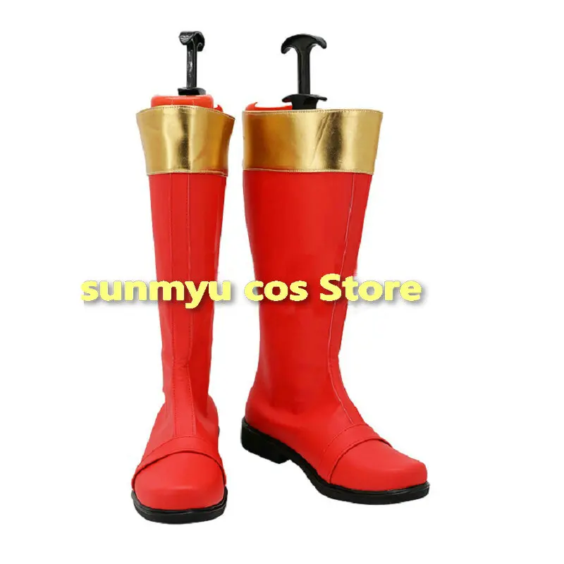 

Сапоги для косплея Bakuryuu Sentai Abaranger, обувь нестандартного размера