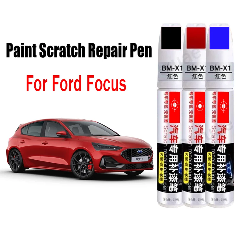 Car Paint Scratch Repair Pen for Ford Focus Car Touch-Up Pen Scratch Remover Paint Car Accessories White Black Red Brown Silver